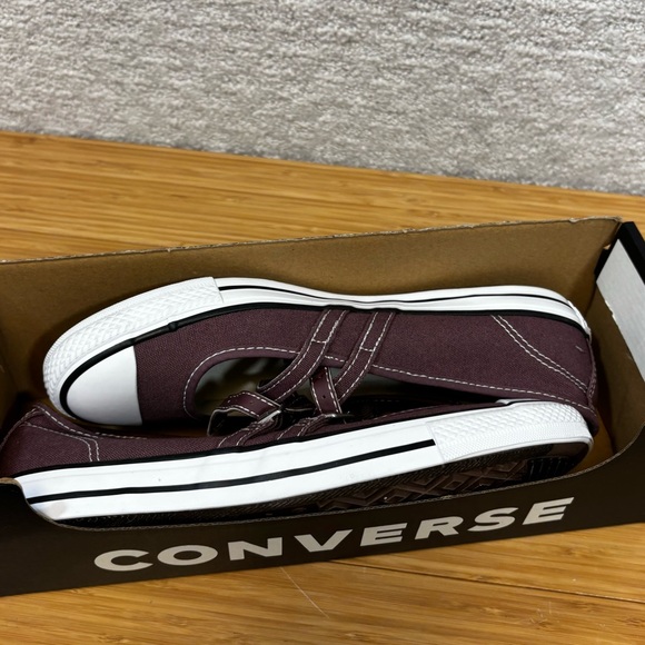 Converse Women's CTAS Dainty Mary Jane Shoes A13798F Size 8 Trail Mixed Purple - Picture 2 of 8